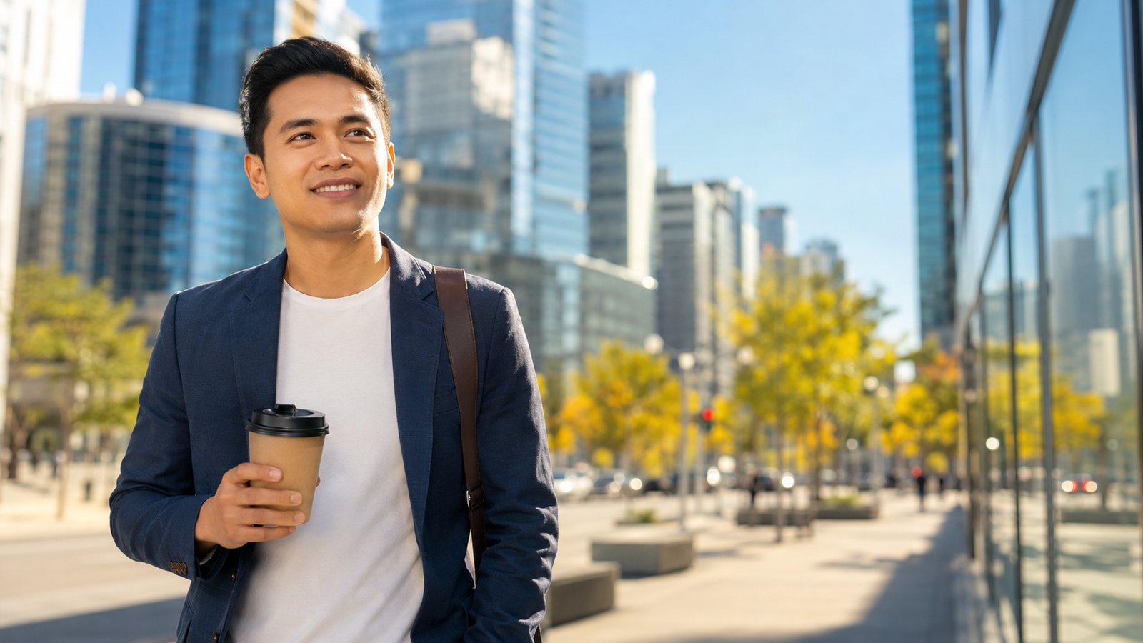 Professional in Canada representing open work permit opportunities and career mobility