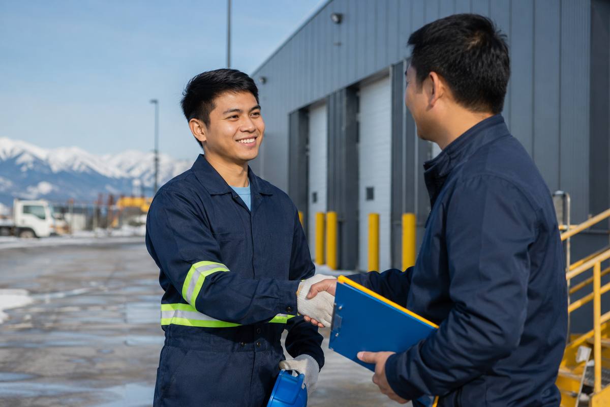 Worker employed by a specific Canadian employer on a closed work permit
