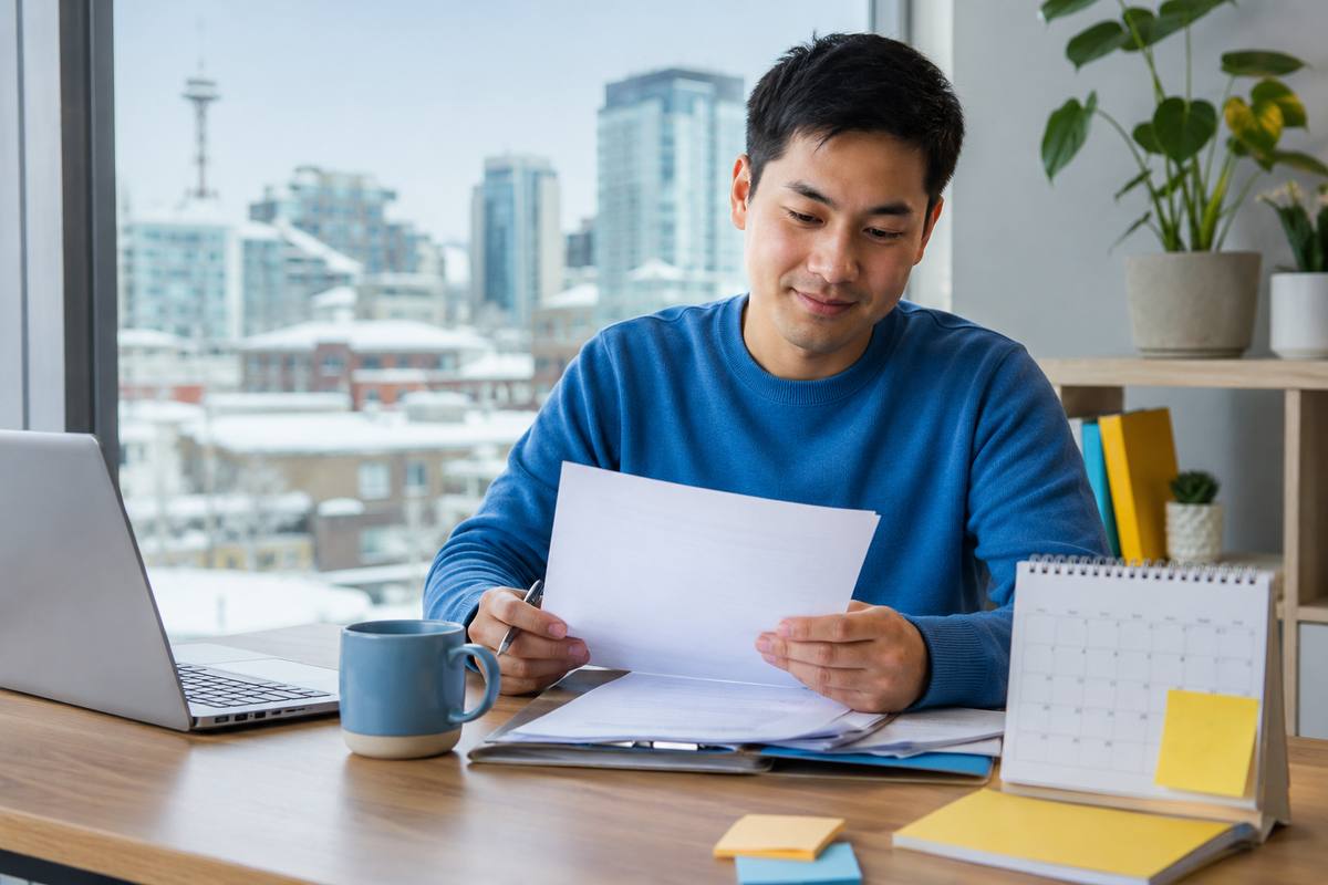 Worker extending their Canada work permit before it expires