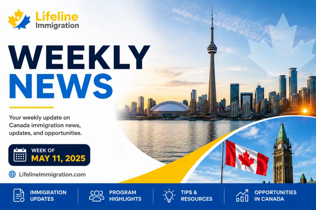 Weekly Canada immigration news update featuring immigration policy updates, program highlights, and opportunities in Canada