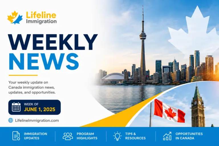Weekly Canada immigration news update featuring immigration pathways, policy updates, and opportunities in Canada
